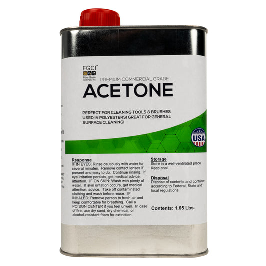 Acetone Gallon and Quart