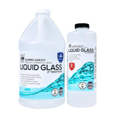 Liquid Glass Deep Pour Epoxy 2:1 – Up to 2″-4″ Thick Per Pour