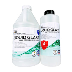 Liquid Glass Deep Pour 24 Hour Cure Epoxy 2:1