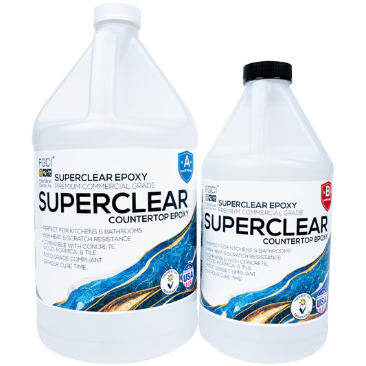 Superclear Countertop Epoxy Resin 2:1